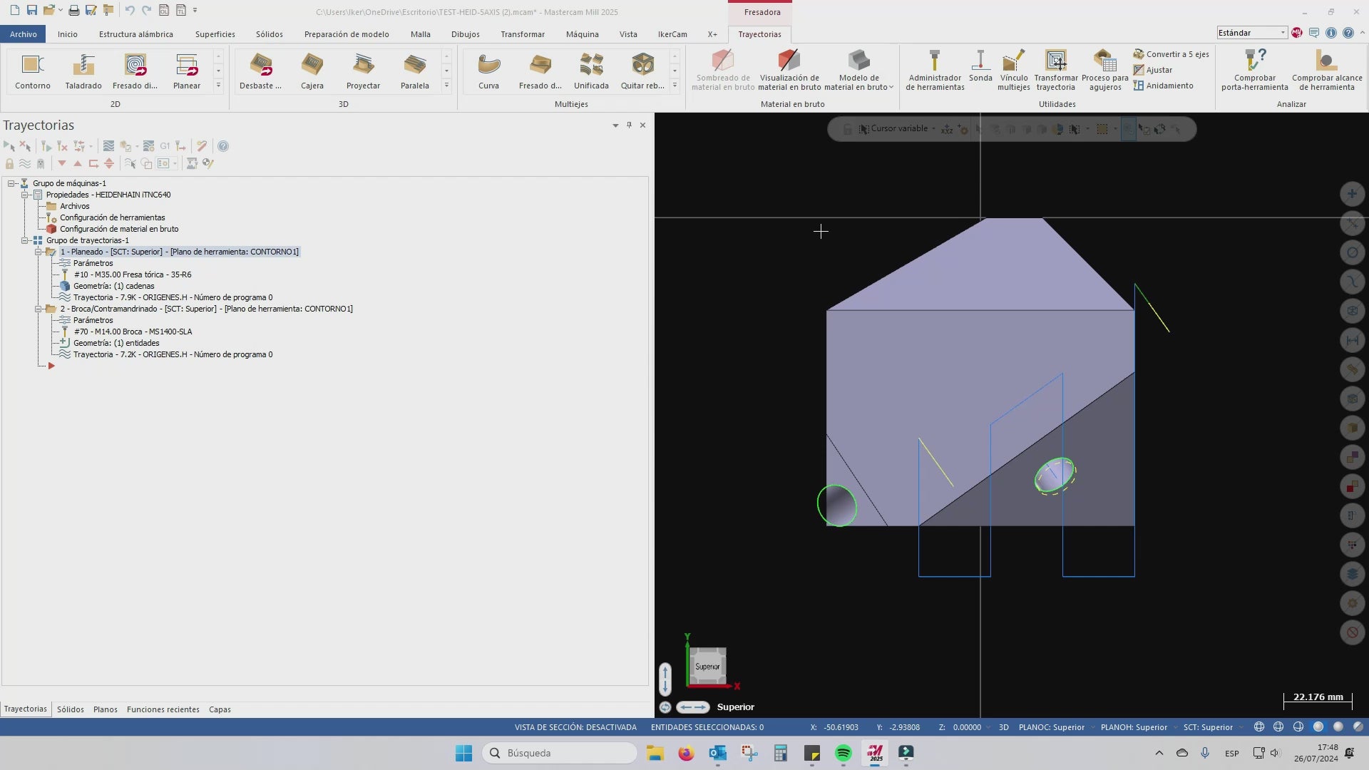 Add-on Longitud de Herramientas para Mastercam – Medición Automática y Comentarios en Postprocesado