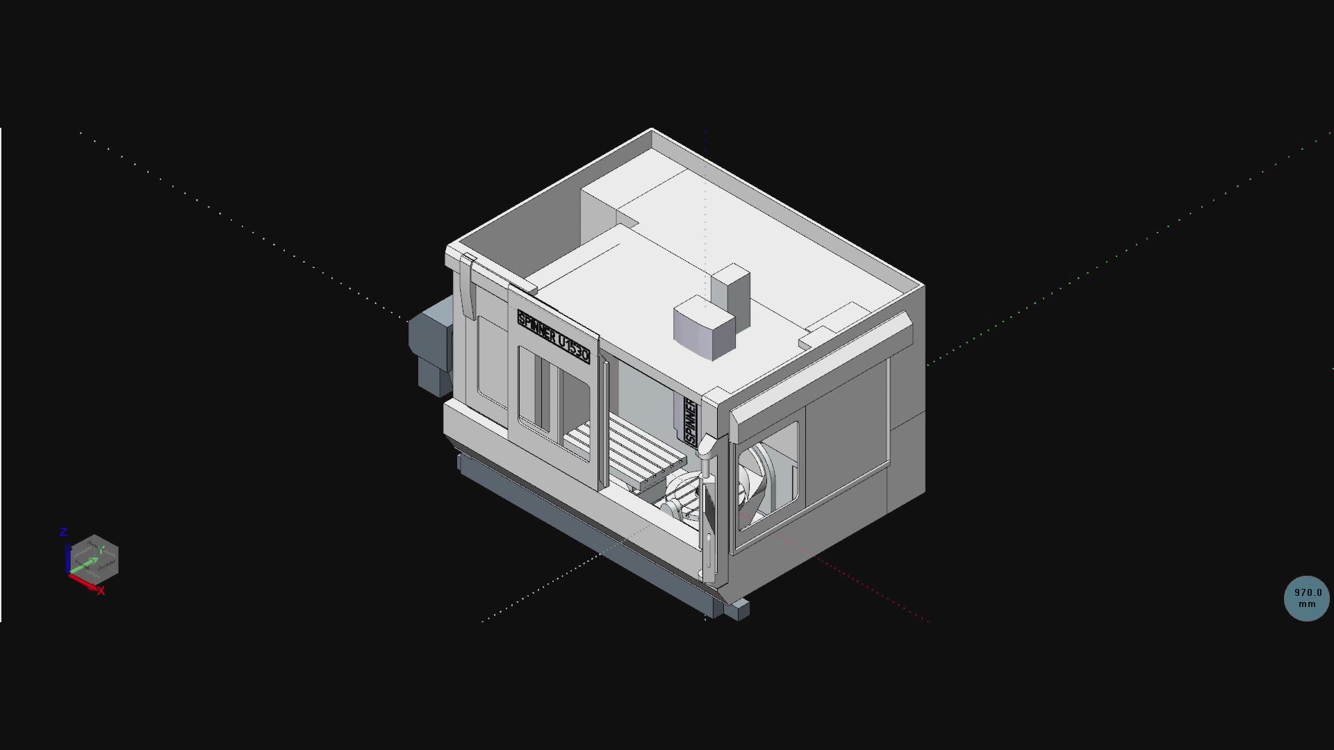 Simulación MachSim Spinner U1530 para Mastercam – Centro 5 Ejes de Alta Precisión